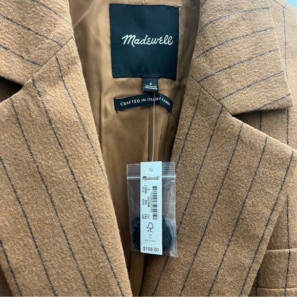 Pinstripe oversized blazer Madewell - Picture 13 of 14